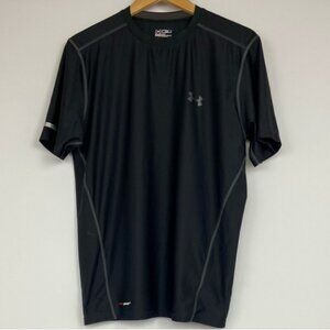 Under Armour Heat Gear Mens Black Shirt